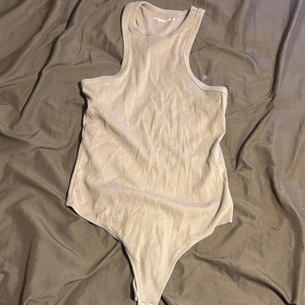Abercrombie & Fitch Tan Shapewear Bodysuit